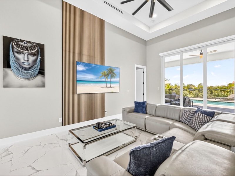 Marina Blu modern vacation rental Cape Coral