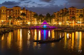 Naples Fifth Avenue South luxury shopping district in Southwest Florida
